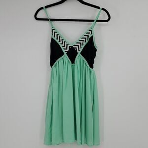 SHAREEN  woman 8 aquamarine summer dress